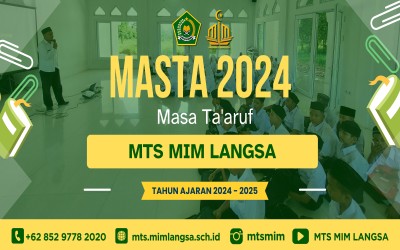 MTs MIM Langsa Gelar Masa Ta'aruf Tahun Ajaran 2024-2025